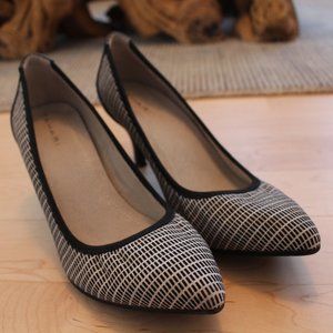 Tahari Checkered High Heeled Shoes